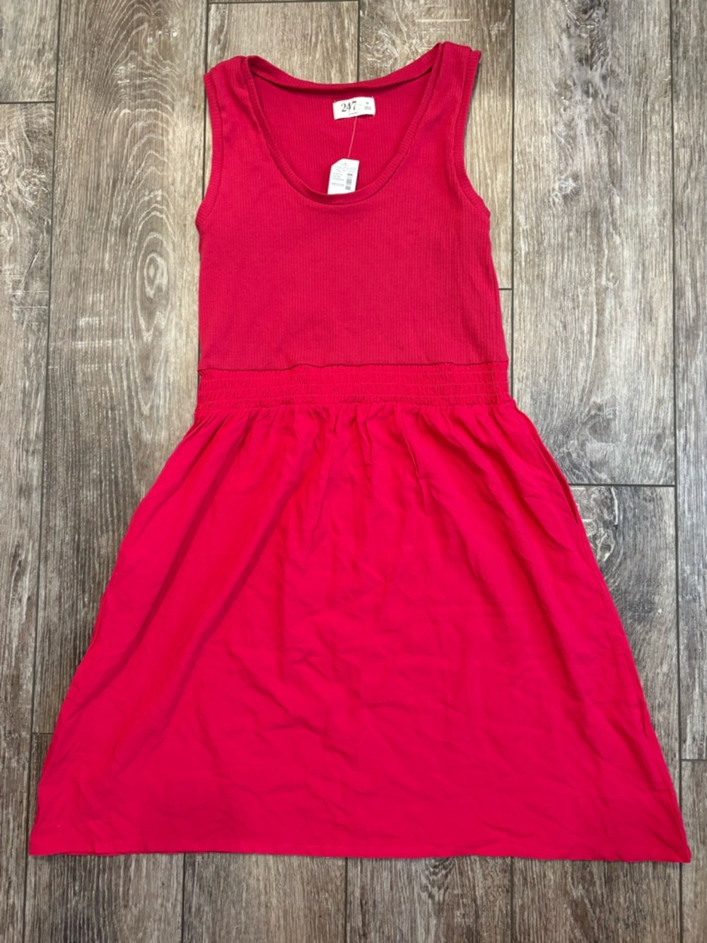 NWT Maurices 24/7 Ribbed Top Sleeveless Dress- Size Medium